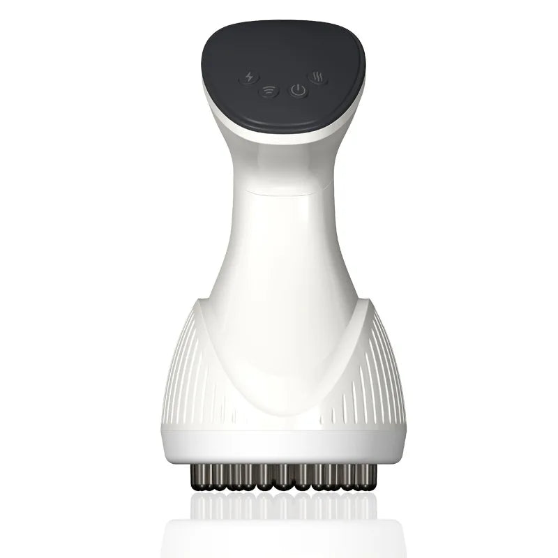 Electric Meridian Brush Massage Tool Abdominal Rubbing Scraping Shoulder Neck Vibration Red Light Clearing Whole Body Massage